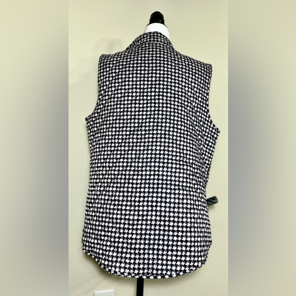 Vest Puffer Karen Scott Sport Vest black and white - Picture 6 of 13